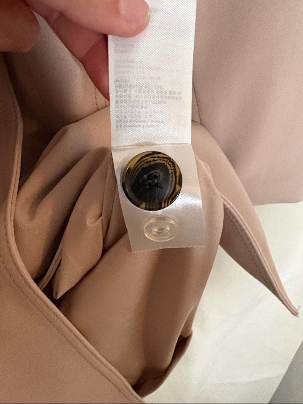H&M Double-Breasted Trench Coat - Tan - Picture 9 of 10